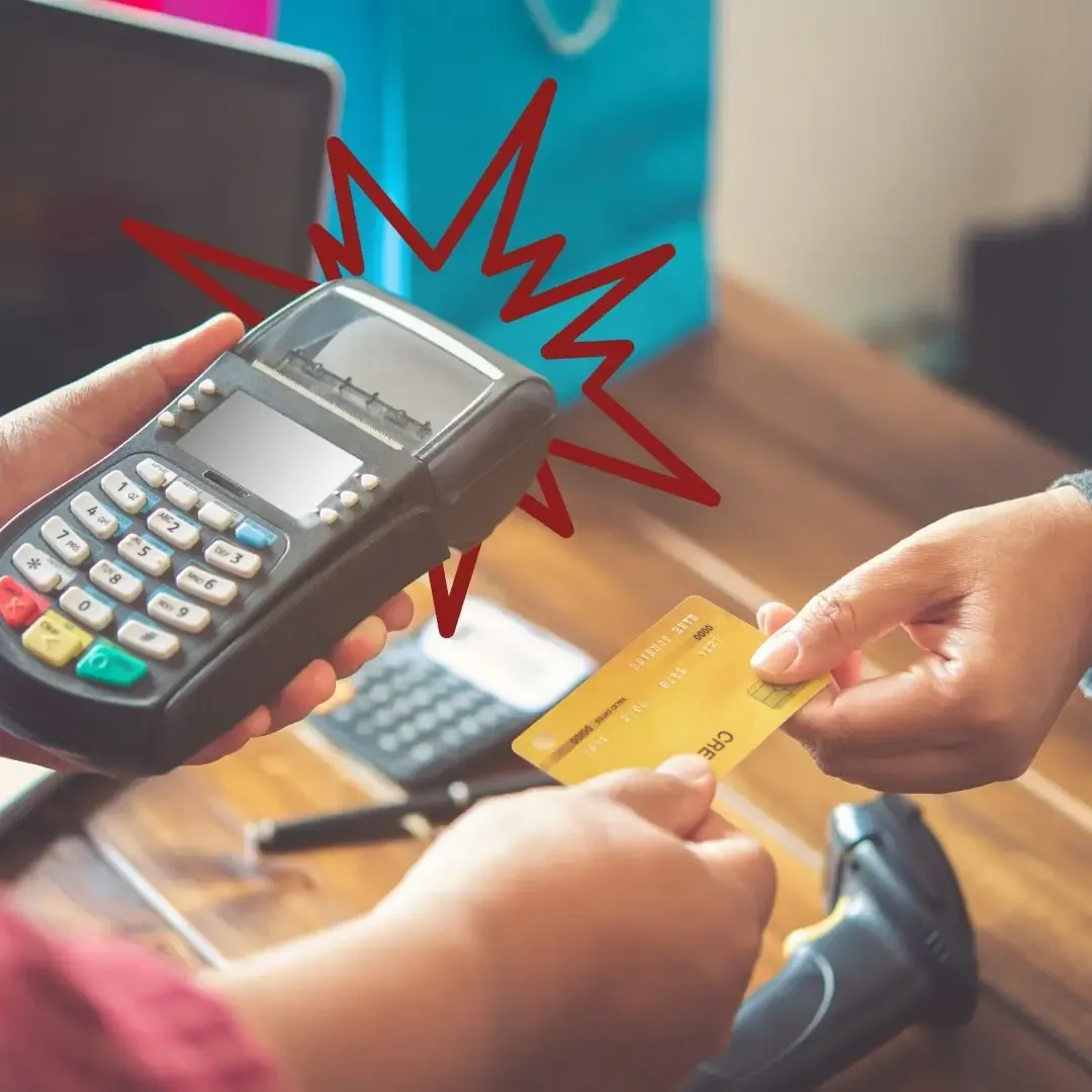 A checkout counter, the kind of business Wisper connects
